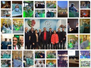 Sesiones de formación en HoLEP del Dr. Gómez Sancha en Hill Clinic, Sofía, Bulgaria